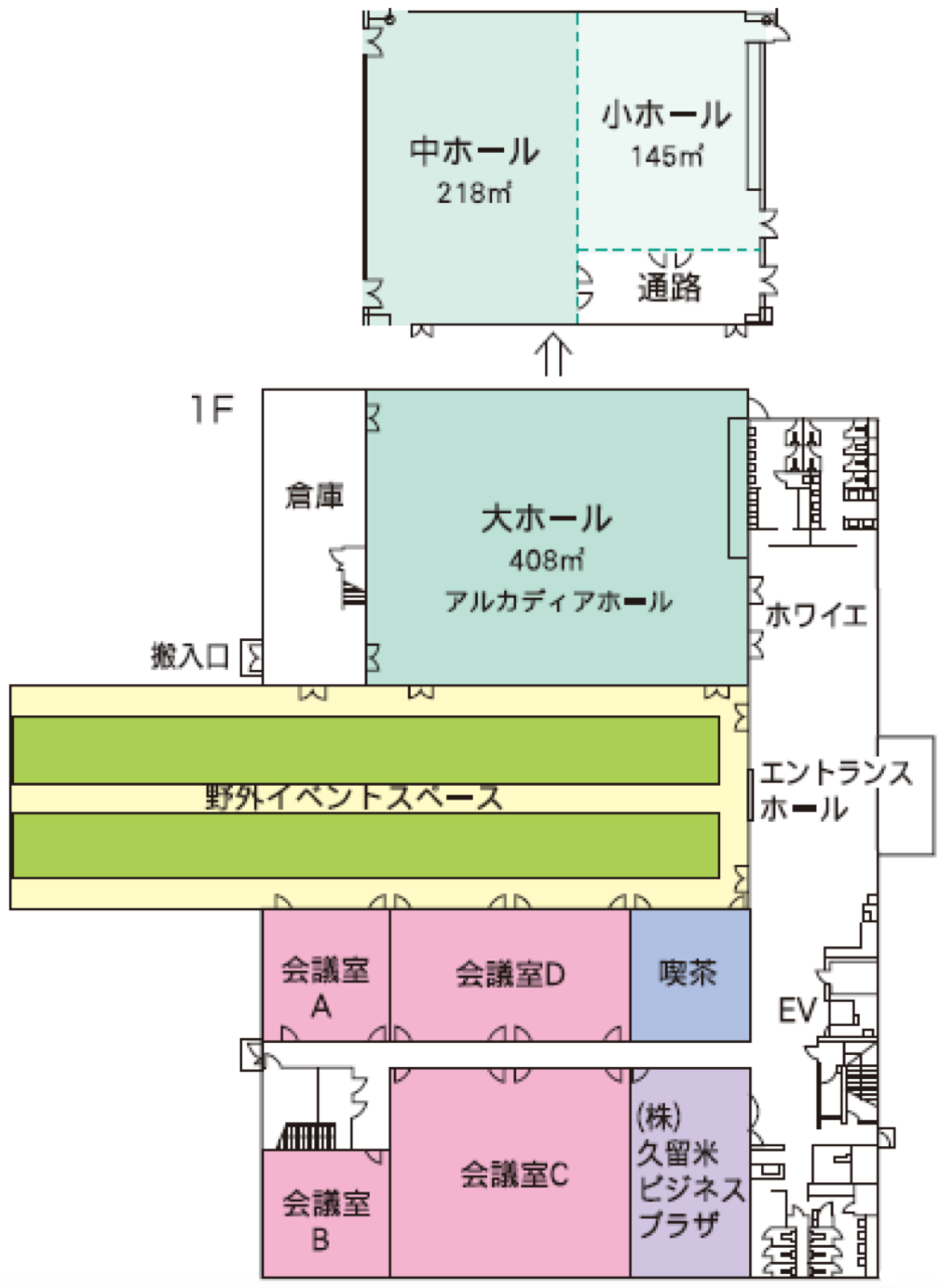 １階フロア図