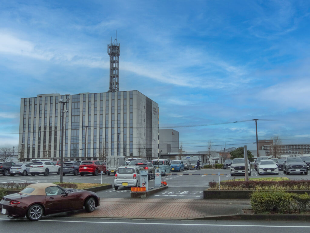 駐車場入り口参考画像